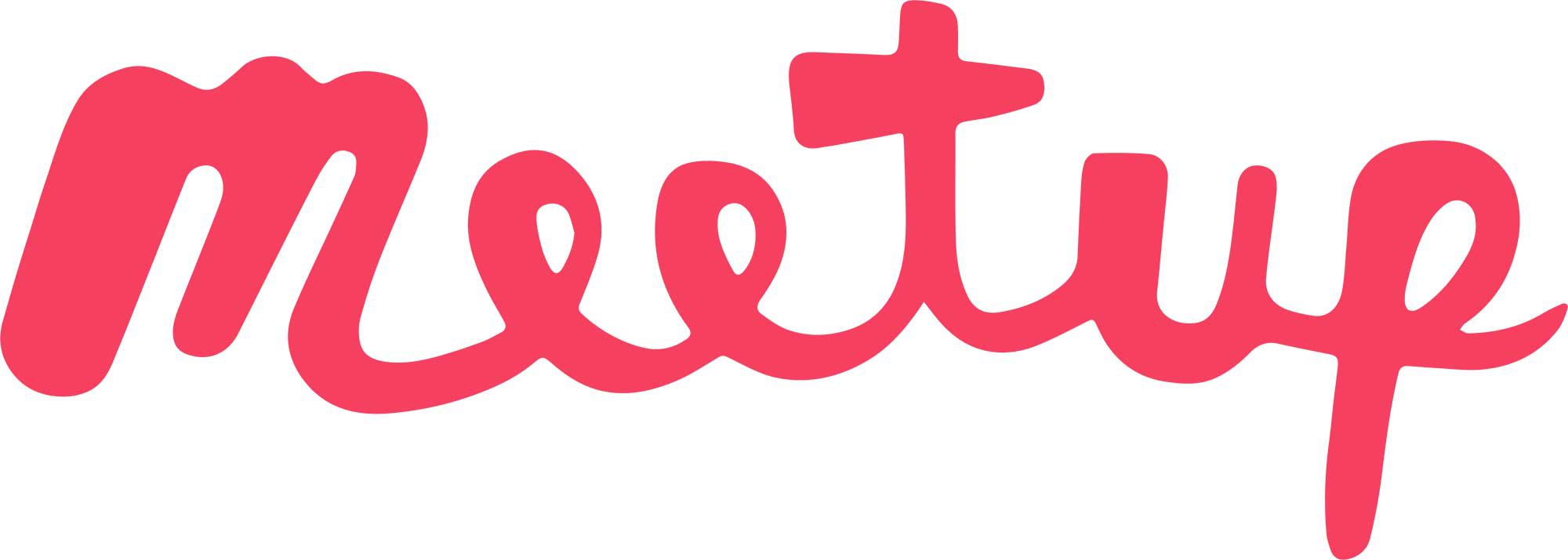 Meetup logo.