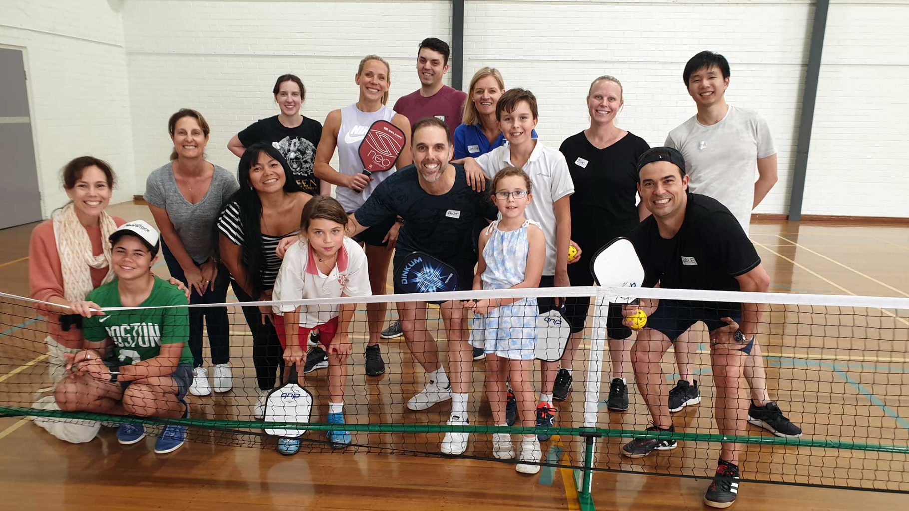 Business Blueprint pickleball players