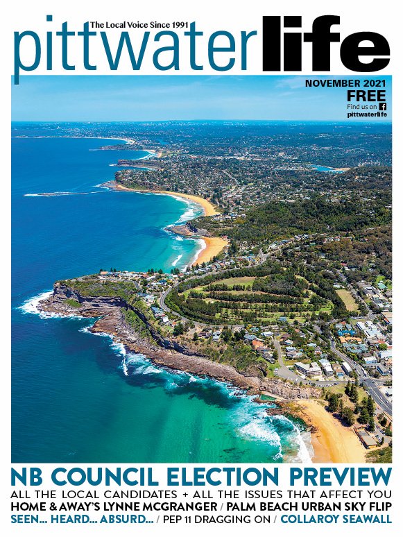Article in Pittwater Life magazine on pickleball at Avalon Beach - November 2021